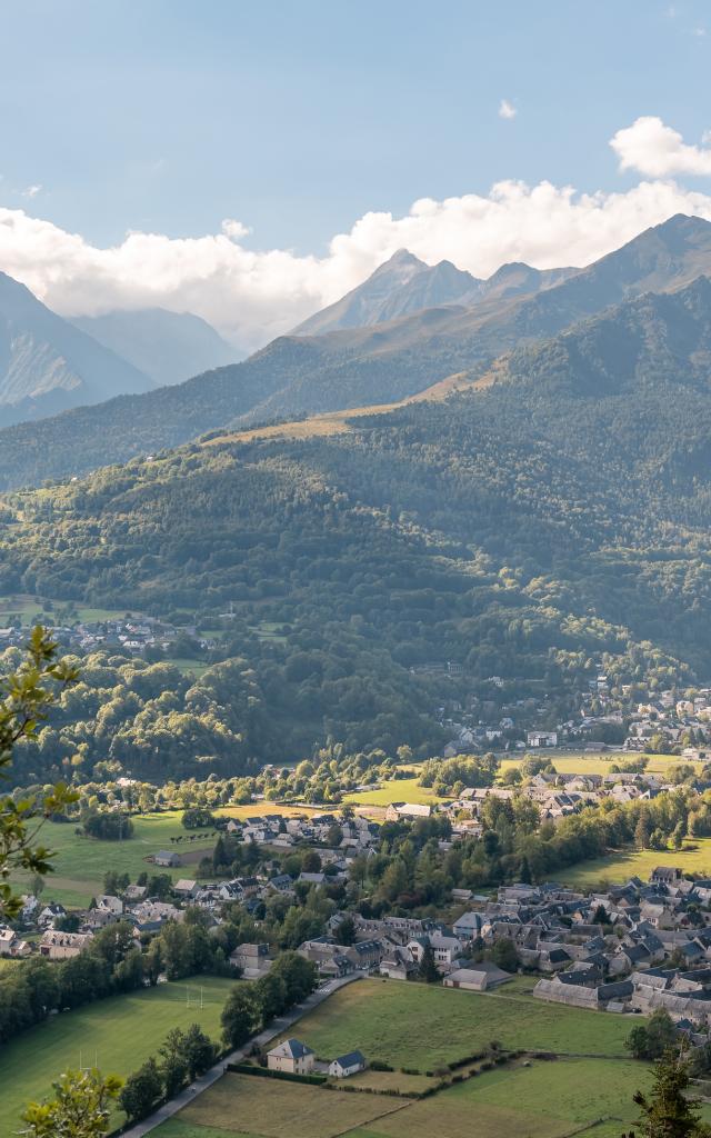 Saint Lary Foehnphoto Panoramic View
