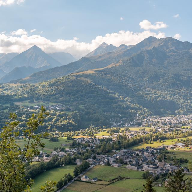 Saint Lary Foehnphoto Panoramic View