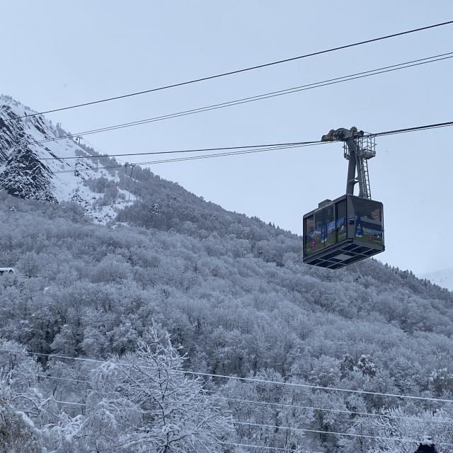 ©cperisse Village Hiver Neige Telepherique Cabine (3)